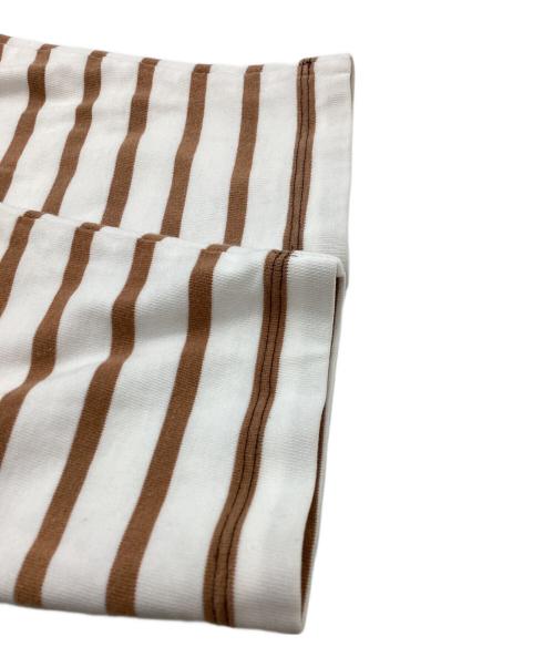 AMI Alexandre Mattiussi（アミアレクサンドルマテュッシ）AMI Alexandre Mattiussi (アミアレクサンドルマテュッシ) Border L S Tee（ボーダーティー）/ UTS300.072 ホワイト サイズ:Lの古着・服飾アイテム