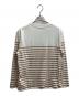 AMI Alexandre Mattiussi (アミアレクサンドルマテュッシ) Border L S Tee（ボーダーティー）/ UTS300.072 ホワイト サイズ:L：6000円