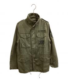 Hysteric Glamour×THE ROLLING STONES（ヒステリックグラマー×ザ ローリングストーンズ）の古着「30TH ANNIVERSARY M65ジャケット / 0241AB07」｜オリーブ