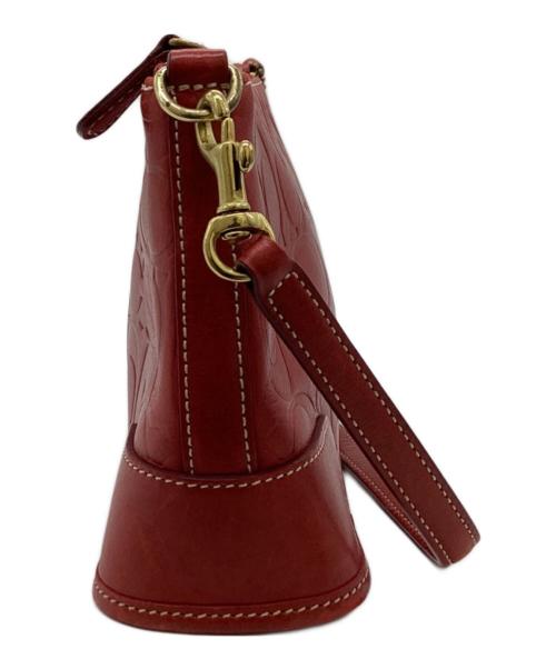 COACH（コーチ）COACH (コーチ) シグネチャーハンドバッグ / 7009 レッドの古着・服飾アイテム