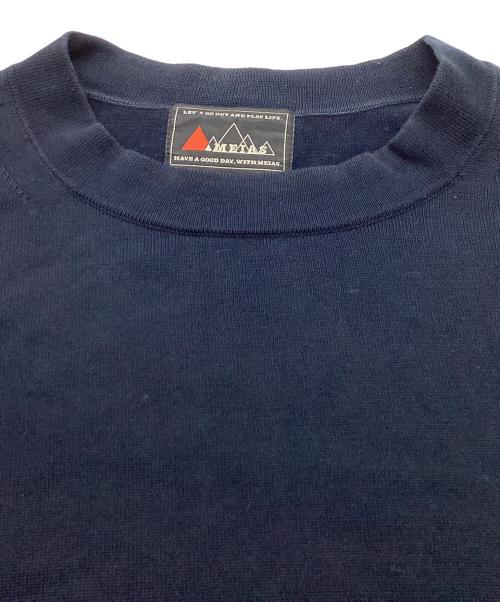 MEIAS（メイアス）MEIAS (メイアス) GOOD LONG TEE ネイビー サイズ:Lの古着・服飾アイテム
