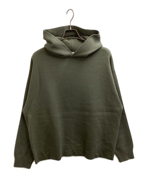MEIAS（メイアス）MEIAS (メイアス) コットンウール プルオーバーフーディー　/　20A-N006 オリーブ サイズ:Lの古着・服飾アイテム