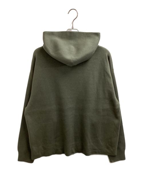 MEIAS（メイアス）MEIAS (メイアス) コットンウール プルオーバーフーディー　/　20A-N006 オリーブ サイズ:Lの古着・服飾アイテム