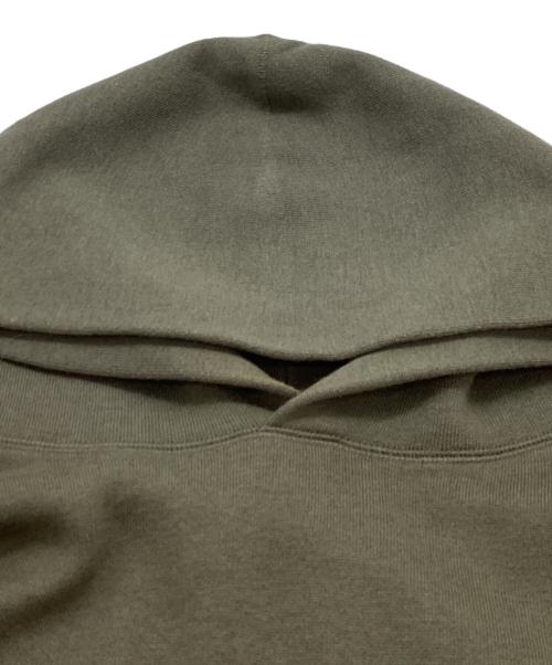 MEIAS（メイアス）MEIAS (メイアス) コットンウール プルオーバーフーディー　/　20A-N006 オリーブ サイズ:Lの古着・服飾アイテム