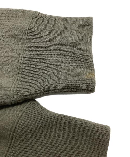 MEIAS（メイアス）MEIAS (メイアス) コットンウール プルオーバーフーディー　/　20A-N006 オリーブ サイズ:Lの古着・服飾アイテム