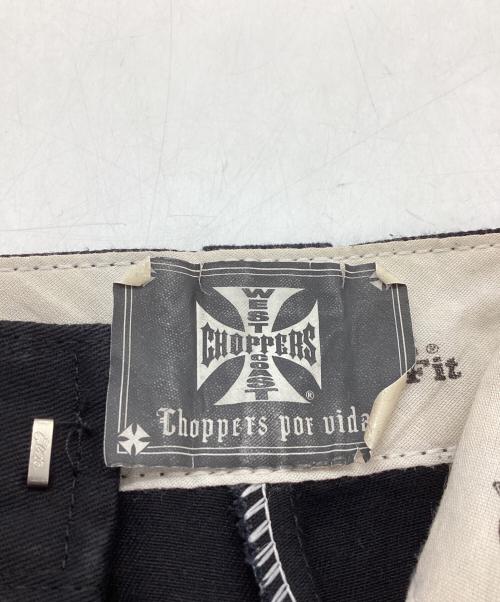 Dickies（ディッキーズ）Dickies (ディッキーズ) WEST COAST CHOPPERS (ウエストコーストチョッパーズ) コラボ 874 ワークパンツ ブラック サイズ:W34×L34の古着・服飾アイテム