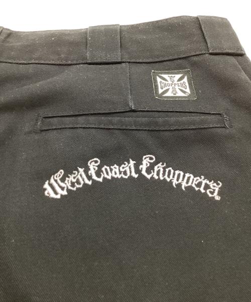 Dickies（ディッキーズ）Dickies (ディッキーズ) WEST COAST CHOPPERS (ウエストコーストチョッパーズ) コラボ 874 ワークパンツ ブラック サイズ:W34×L34の古着・服飾アイテム