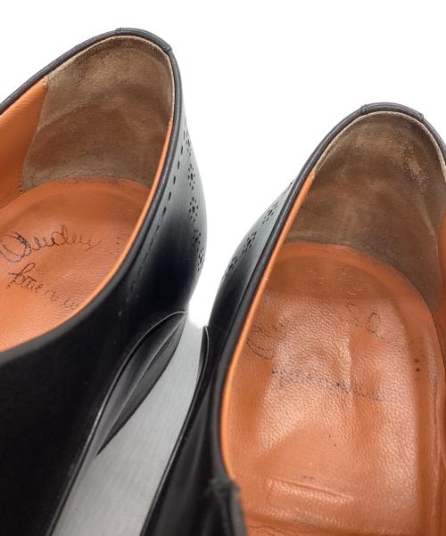 Santoni（サントーニ）Santoni (サントーニ) レースアップ メダリオンシューズ ブラック サイズ:9の古着・服飾アイテム