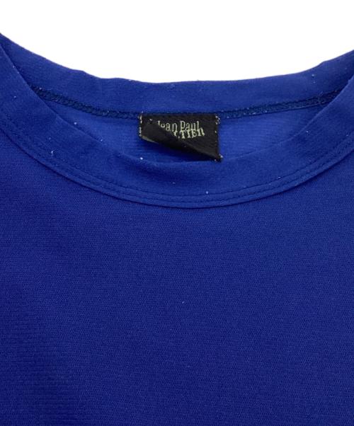 Jean Paul Gaultier FEMME（ジャンポールゴルチエ フェム）Jean Paul GAULTIER FEMME (ジャンポールゴルチエ フェム) パワーネットカットソー / CKK YG NS 0222 ブルー サイズ:40の古着・服飾アイテム