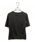Jean Paul Gaultier FEMME (ジャンポールゴルチエ フェム) レザー切替カットソー　/　KK YG IA 0710 グレー サイズ:40：13000円