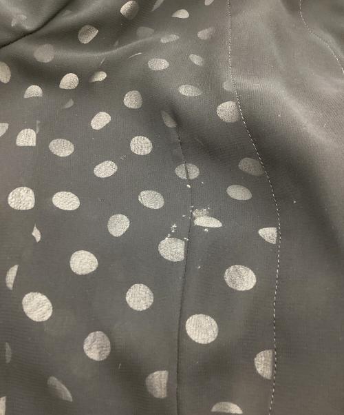 COMME des GARCONS（コムデギャルソン）COMME des GARCONS (コムデギャルソン) シースルードットシャツドッキングジャケット/AD2010 ブラック サイズ:Mの古着・服飾アイテム