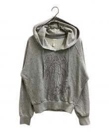 sculptor×Ed Hardy（スカルプター×エド ハーディー）の古着「Angel Hoodie / エンジェルフーディー 」｜グレー