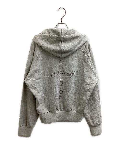 sculptor（スカルプター）SCULPTOR (スカルプター) ED HARDY (エド ハーディー) Angel Hoodie / エンジェルフーディー  グレー サイズ:Sの古着・服飾アイテム