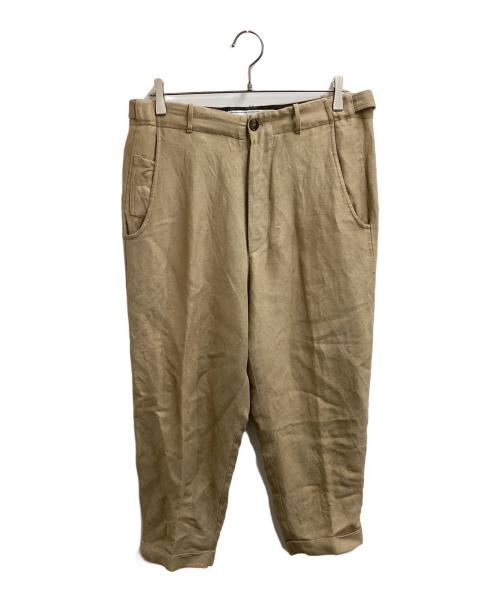 Societe Anonyme（ソシエテアノニム）SOCIETE ANONYME (ソシエテアノニム) コットンリネンパンツ / イタリア製 ベージュ サイズ:50の古着・服飾アイテム