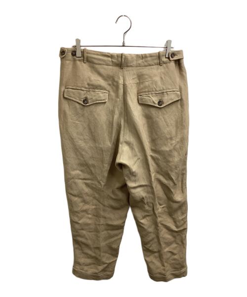 Societe Anonyme（ソシエテアノニム）SOCIETE ANONYME (ソシエテアノニム) コットンリネンパンツ / イタリア製 ベージュ サイズ:50の古着・服飾アイテム