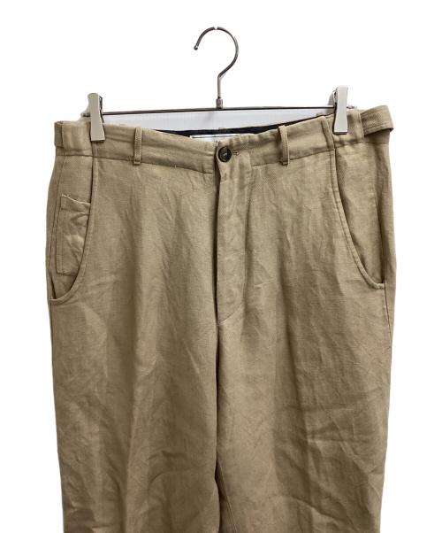 Societe Anonyme（ソシエテアノニム）SOCIETE ANONYME (ソシエテアノニム) コットンリネンパンツ / イタリア製 ベージュ サイズ:50の古着・服飾アイテム