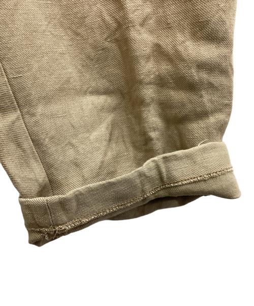 Societe Anonyme（ソシエテアノニム）SOCIETE ANONYME (ソシエテアノニム) コットンリネンパンツ / イタリア製 ベージュ サイズ:50の古着・服飾アイテム