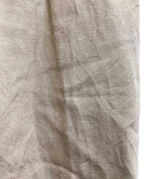 Societe Anonyme（ソシエテアノニム）SOCIETE ANONYME (ソシエテアノニム) コットンリネンパンツ / イタリア製 ベージュ サイズ:50の古着・服飾アイテム