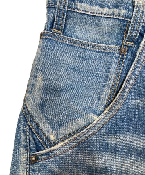 LEVI'S RED（リーバイス レッド）LEVI'S RED (リーバイス レッド) ダメージデニムパンツ / 2901-11 / ボタン裏J58 インディゴ サイズ:32の古着・服飾アイテム