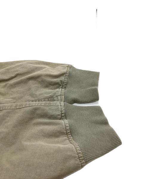 GRIFFIN（グリフィン）GRIFFIN (グリフィン) ワイヤーフードロングコート オリーブ サイズ:Mの古着・服飾アイテム