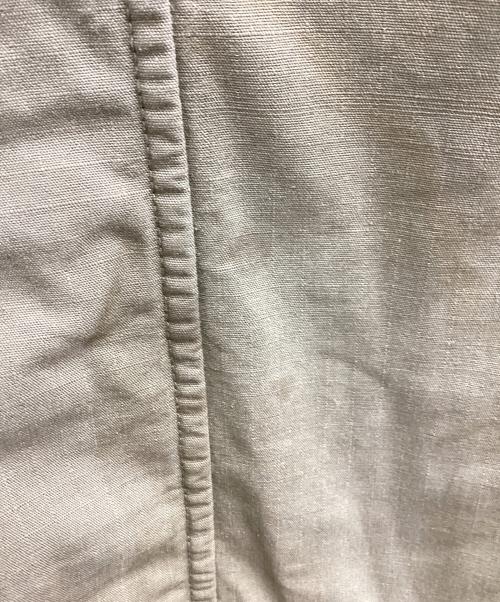 GRIFFIN（グリフィン）GRIFFIN (グリフィン) ワイヤーフードロングコート オリーブ サイズ:Mの古着・服飾アイテム