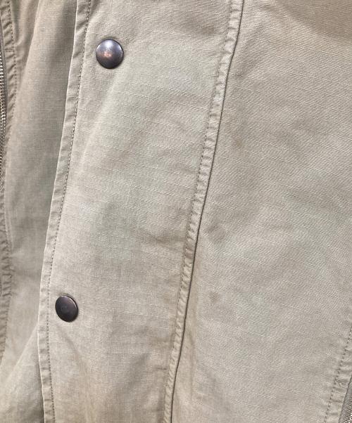 GRIFFIN（グリフィン）GRIFFIN (グリフィン) ワイヤーフードロングコート オリーブ サイズ:Mの古着・服飾アイテム