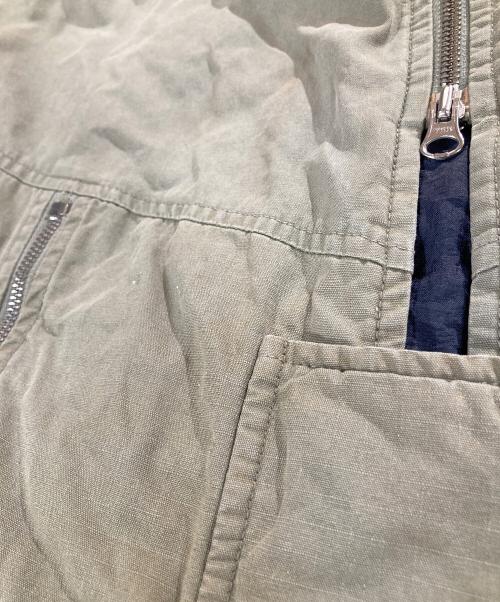 GRIFFIN（グリフィン）GRIFFIN (グリフィン) ワイヤーフードロングコート オリーブ サイズ:Mの古着・服飾アイテム