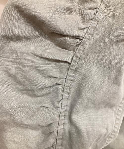 GRIFFIN（グリフィン）GRIFFIN (グリフィン) ワイヤーフードロングコート オリーブ サイズ:Mの古着・服飾アイテム