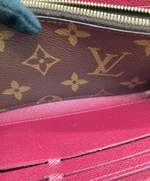 LOUIS VUITTON（ルイ ヴィトン）LOUIS VUITTON (ルイ ヴィトン) ポルトフォイユ・クレマンス ロングジップウォレット/M60742 フューシャの古着・服飾アイテム