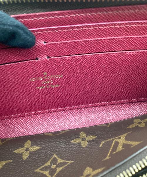 LOUIS VUITTON（ルイ ヴィトン）LOUIS VUITTON (ルイ ヴィトン) ポルトフォイユ・クレマンス ロングジップウォレット/M60742 フューシャの古着・服飾アイテム
