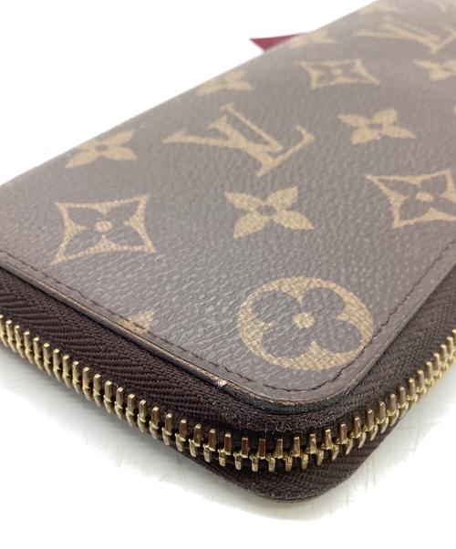 LOUIS VUITTON（ルイ ヴィトン）LOUIS VUITTON (ルイ ヴィトン) ポルトフォイユ・クレマンス ロングジップウォレット/M60742 フューシャの古着・服飾アイテム