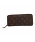 LOUIS VUITTON (ルイ ヴィトン) ポルトフォイユ・クレマンス ロングジップウォレット/M60742 フューシャ：35000円