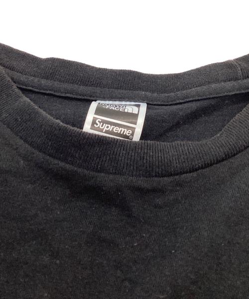 SUPREME（シュプリーム）Supreme (シュプリーム) THE NORTH FACE (ザ ノース フェイス) PRINTED POCKET TEE ブラック サイズ:Lの古着・服飾アイテム