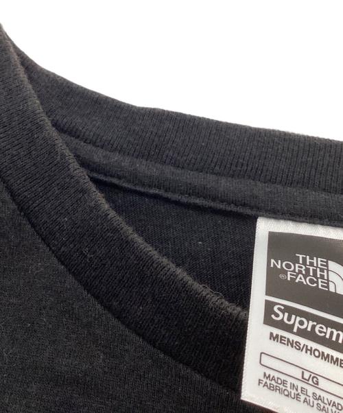 SUPREME（シュプリーム）Supreme (シュプリーム) THE NORTH FACE (ザ ノース フェイス) PRINTED POCKET TEE ブラック サイズ:Lの古着・服飾アイテム