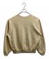 AURALEE (オーラリー) SUPER SOFT SWEAT ベージュ サイズ:3：9000円