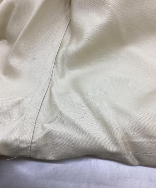 GIORGIO ARMANI（ジョルジオアルマーニ）GIORGIO ARMANI (ジョルジオアルマーニ) 90s レーヨン ナイロン トレンチコート ベージュ サイズ:4の古着・服飾アイテム