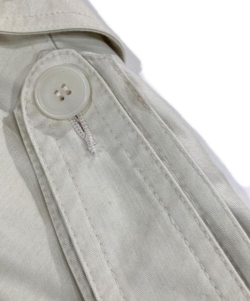 GIORGIO ARMANI（ジョルジオアルマーニ）GIORGIO ARMANI (ジョルジオアルマーニ) 90s レーヨン ナイロン トレンチコート ベージュ サイズ:4の古着・服飾アイテム