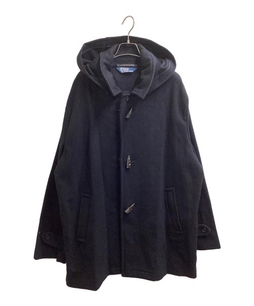 POLO RALPH LAUREN（ポロ・ラルフローレン）POLO RALPH LAUREN (ポロ・ラルフローレン) ダッフルコート / 三角タグ /ウール・ナイロン ネイビー サイズ:XLの古着・服飾アイテム