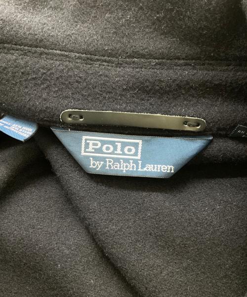 POLO RALPH LAUREN（ポロ・ラルフローレン）POLO RALPH LAUREN (ポロ・ラルフローレン) ダッフルコート / 三角タグ /ウール・ナイロン ネイビー サイズ:XLの古着・服飾アイテム