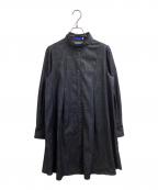 BLUE LABEL CRESTBRIDGEブルーレーベルクレストブリッジ）の古着「デニムシャツワンピース / 55j06-603-29」｜インディゴ