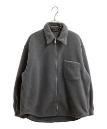 koti BEAUTY&YOUTH（コティ ビューティ＆ユース）の古着「POLARTEC OVER ZIP SHIRT」｜グレー