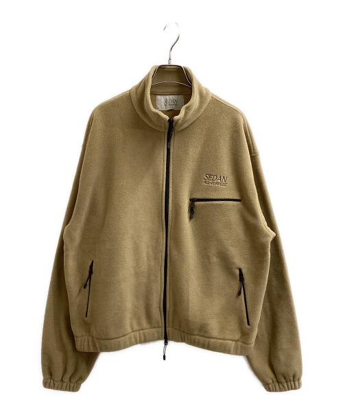 SEDAN ALL-PURPOSE（セダンオールパーパス）SEDAN ALL-PURPOSE (セダンオールパーパス) POLARTEC FLEECE JACKET ベージュ サイズ:Mの古着・服飾アイテム