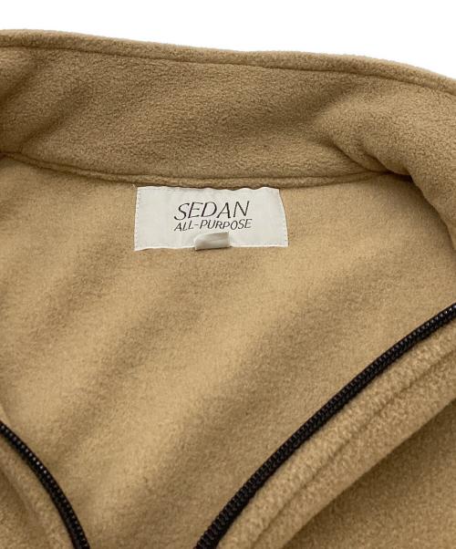 SEDAN ALL-PURPOSE（セダンオールパーパス）SEDAN ALL-PURPOSE (セダンオールパーパス) POLARTEC FLEECE JACKET ベージュ サイズ:Mの古着・服飾アイテム