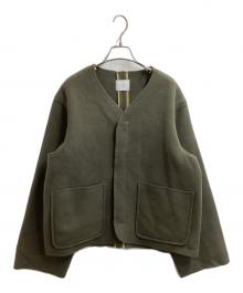 ATHA（アタ）の古着「DOUBLE MELTON LINER JACKET　/　A-1901-T-06」｜オリーブ