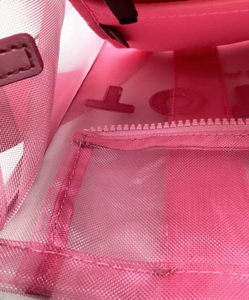 MARC JACOBS（マークジェイコブス）MARC JACOBS (マークジェイコブス) The Mesh Medium Tote Bag / ザメッシュミディアムトートバッグ / H005M06SP21 ピンクの古着・服飾アイテム