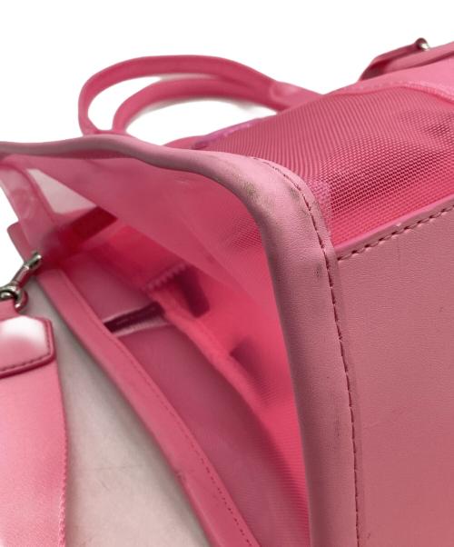 MARC JACOBS（マークジェイコブス）MARC JACOBS (マークジェイコブス) The Mesh Medium Tote Bag / ザメッシュミディアムトートバッグ / H005M06SP21 ピンクの古着・服飾アイテム