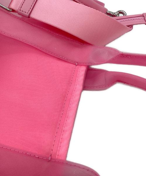 MARC JACOBS（マークジェイコブス）MARC JACOBS (マークジェイコブス) The Mesh Medium Tote Bag / ザメッシュミディアムトートバッグ / H005M06SP21 ピンクの古着・服飾アイテム