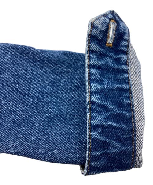 AMI PARIS（アミ パリス）AMI PARIS (アミ パリス) Furry Collar Denim Jacket　/　FJK208.601 インディゴ サイズ:Lの古着・服飾アイテム