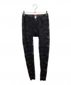 DIESELディーゼル）の古着「CLAIRE -UTLT レース レギンスパンツ」｜ブラック