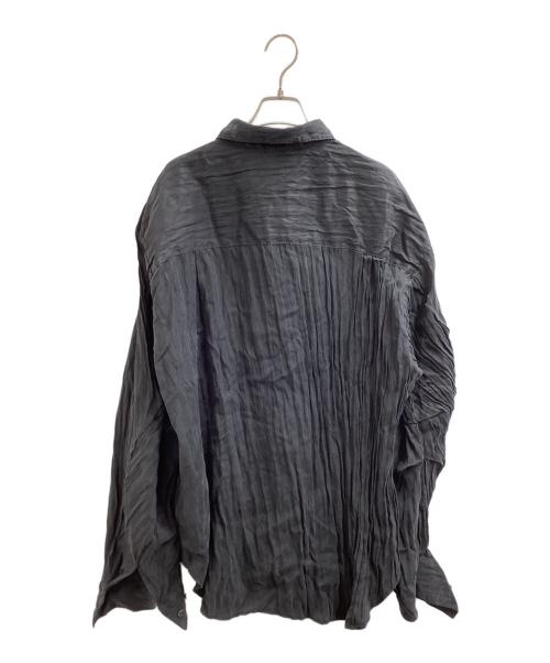PRANK PROJECT（プランクプロジェクト）PRANK PROJECT (プランクプロジェクト) Satin Shirt / サテンシャツ ブラック サイズ:FREEの古着・服飾アイテム